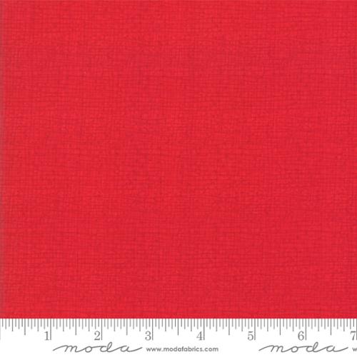red textured wide quilt backing