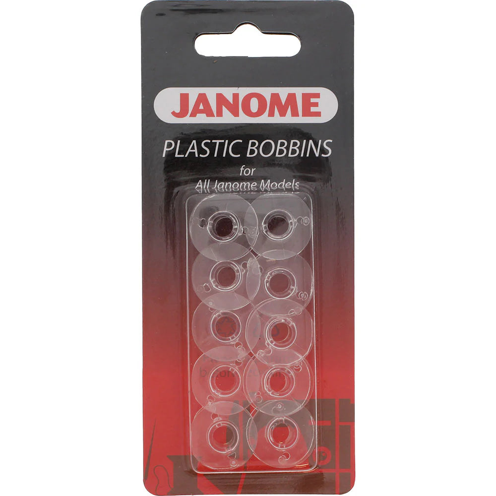Janome Bobbins - Plastic (10pk)