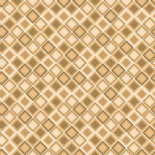 Square One Tan Tonal Square on the Bias 2478-30 HALF YARD Urban Essence Designs for Blank Quilting Corp.