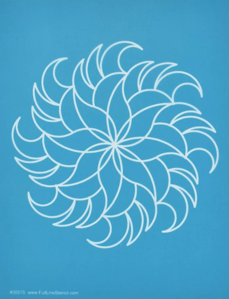 These unique stencils are transferred with a Quilt Pounce Pad, and because the material is a nylon mesh that is open only on the design lines, the powder goes right through to the quilt top! There are no breaks or bridges to fill in, no mess, and it’s easy, fun, and effortless to transfer beautiful designs onto your quilt tops.