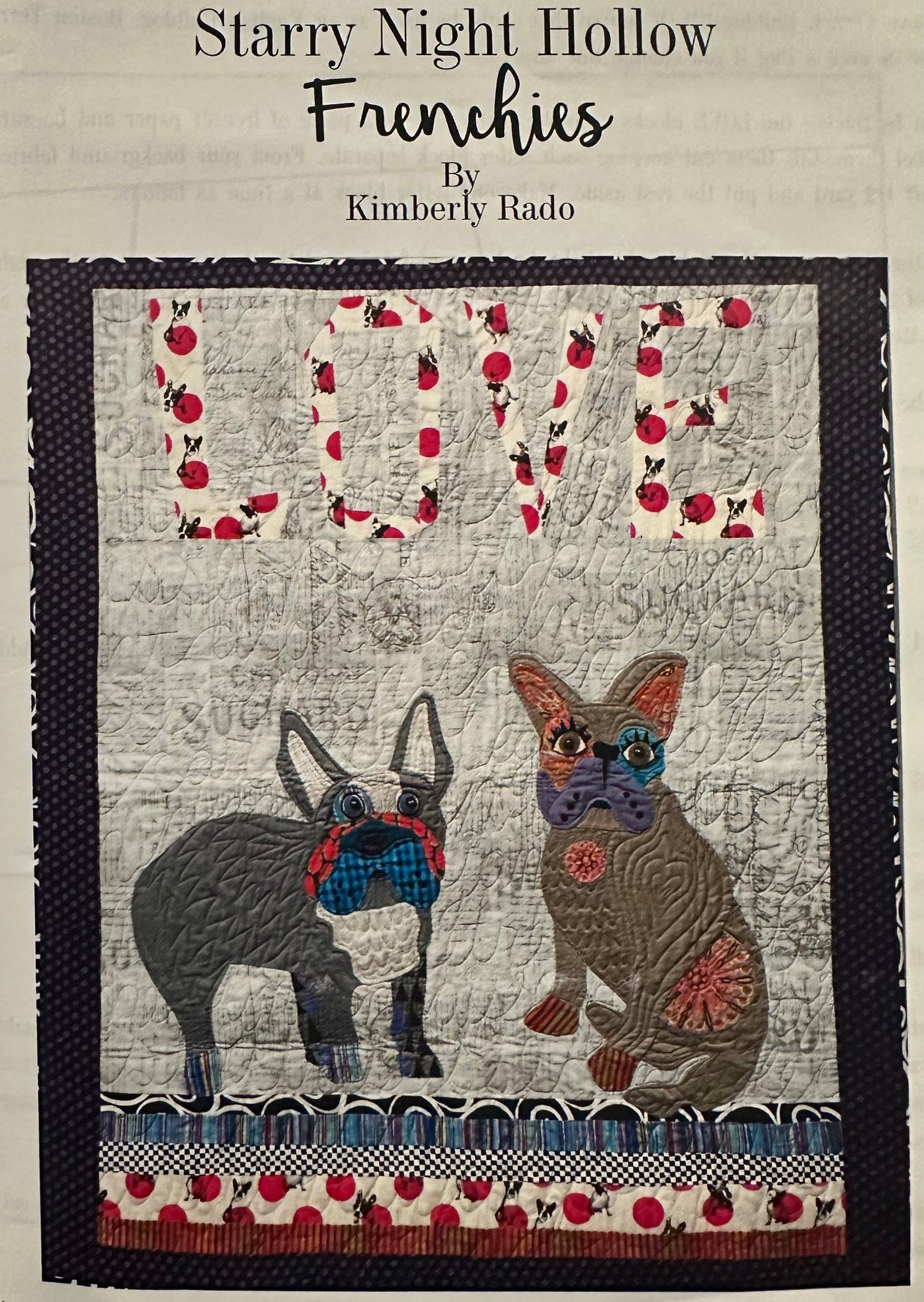 applique and pieced Quilt Pattern