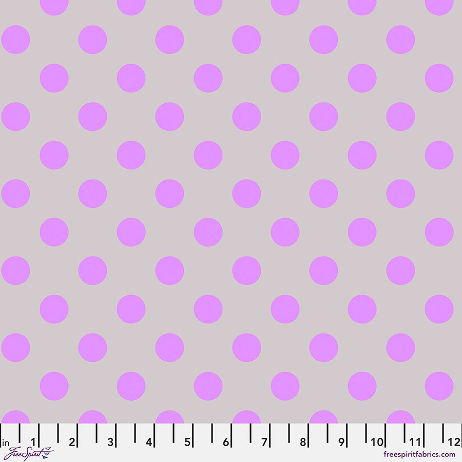 True Colors – Neon Pom Pom - Mystic - PWTP118.MYSTIC - HALF YARD - Tula Pink for FreeSpirit