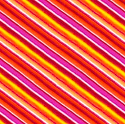 red, yellow, pink. white diagonal stripes