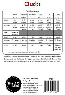 Clucks Quilt Pattern