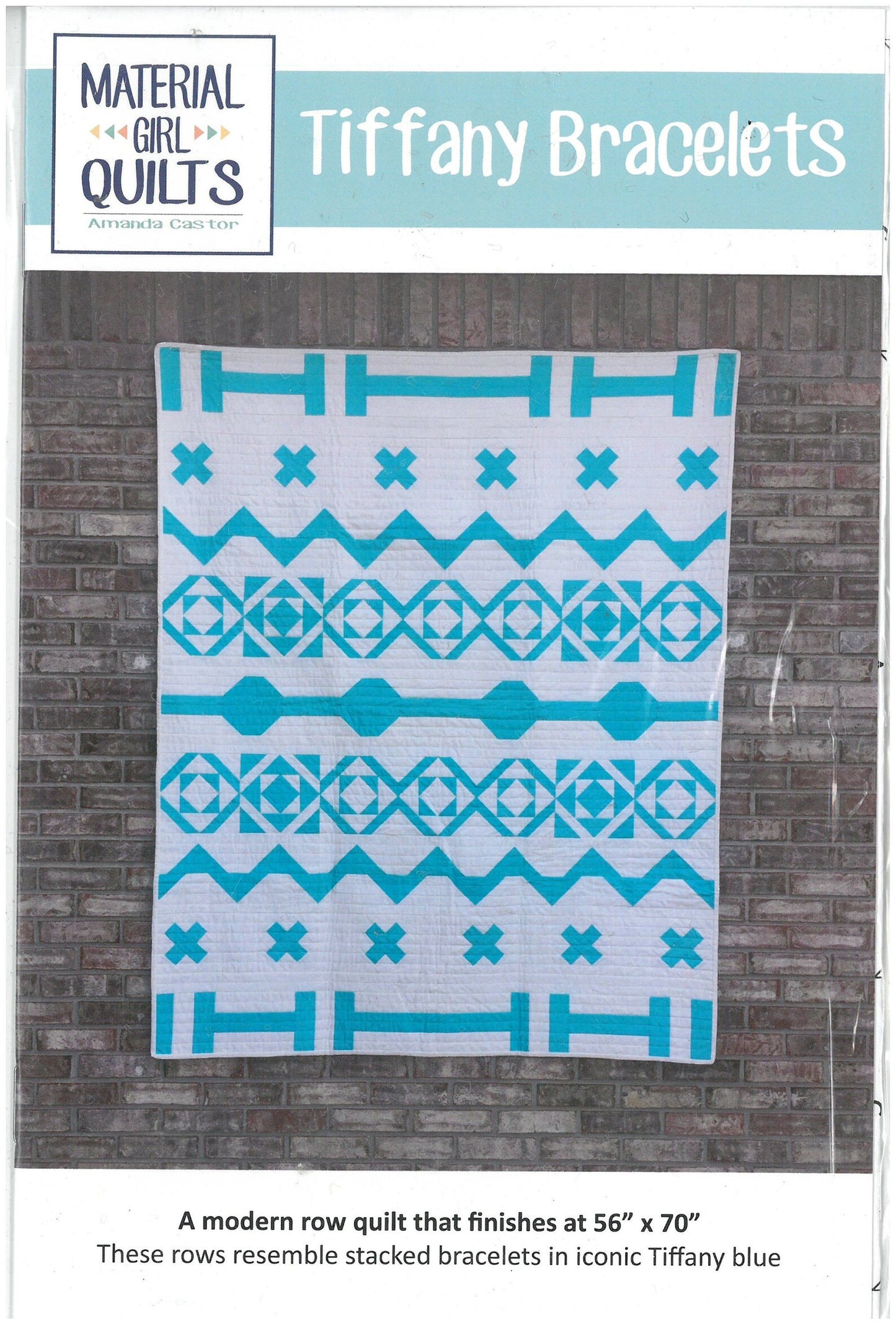 A Modern Quilt that Finishes at 56" x 70"