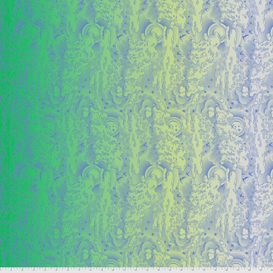 Daydreamer Little Fluffy Clouds Cloud PWTP177.CLOUD HALF YARD Tula Pink for FreeSpirit Fabrics