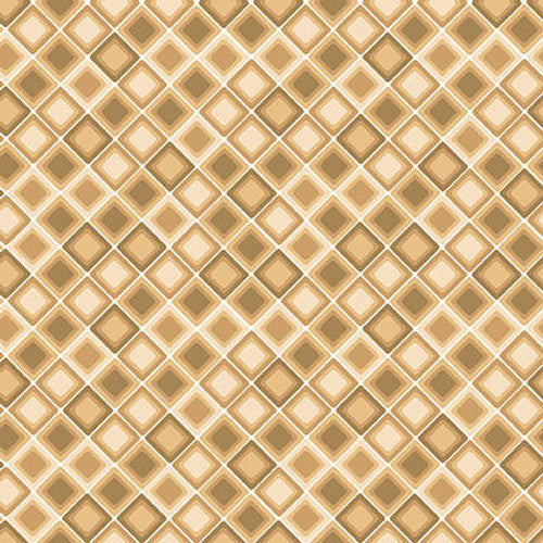 Square One- Tan - Tonal Square on the Bias - 2478-30 TAN - HALF YARD - Urban Essence Designs for Blank Quilting Corp.