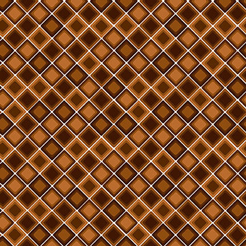 Square One- Fudge - Tonal Square on the Bias - 2478-39 FUDGE - HALF YARD - Urban Essence Designs for Blank Quilting Corp.