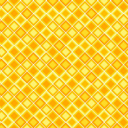 Square One - Yellow - Tonal Square on the Bias - 2478-44 YELLOW - HALF YARD - Urban Essence Designs for Blank Quilting Corp.