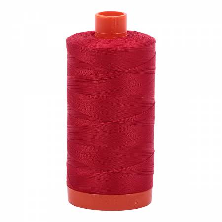 Aurifil Mako Cotton Thread Solid 50wt 1422yds #2250 Red