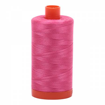 Aurifil Mako Cotton Thread Solid 50wt 1422yds #2530 Blossom Pink