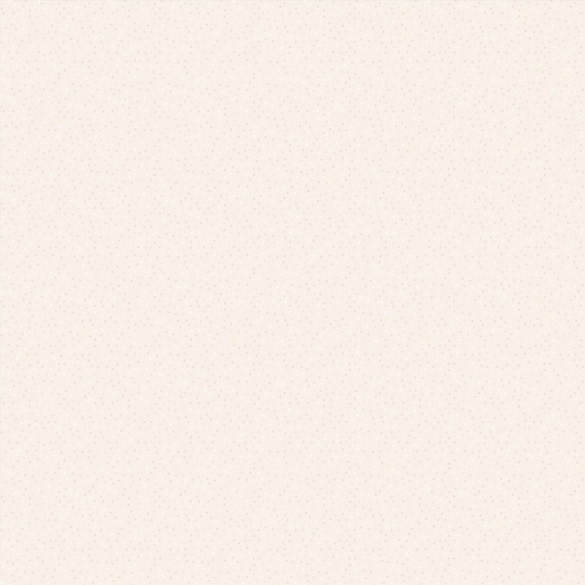 tiny buff dots scattered on cream background