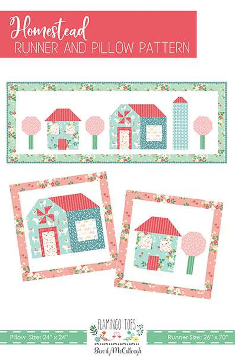Tablerunner and Pillow Pattern