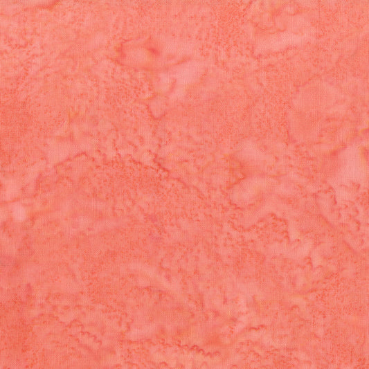 Peach Batik Fabric