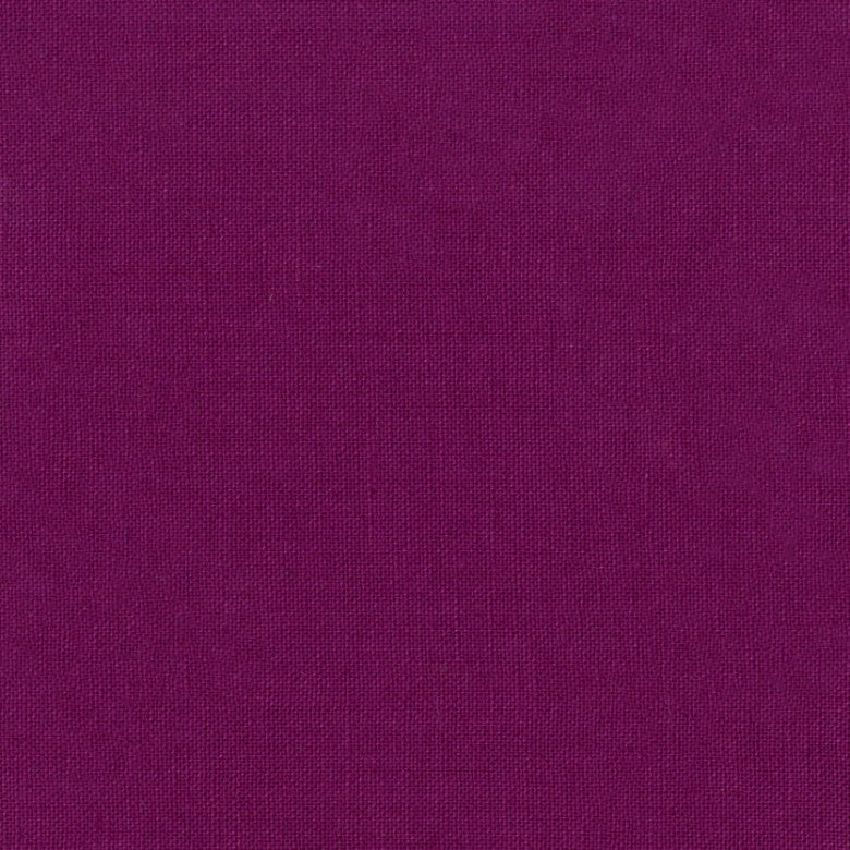 A close-up of a solid deep purple 
