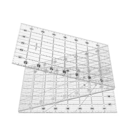 6x24 folding ruler folds to 6" x 8"