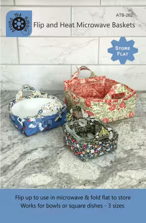 pattern for Microwave Baskets in 3 sizes