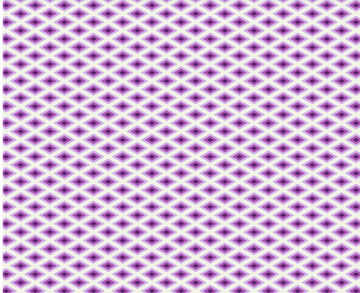 purple diamonds on a white background