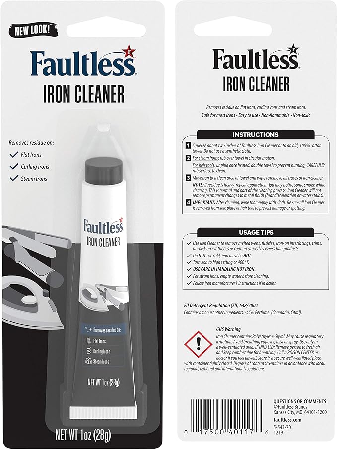 Fautless Hot Iron Cleaner