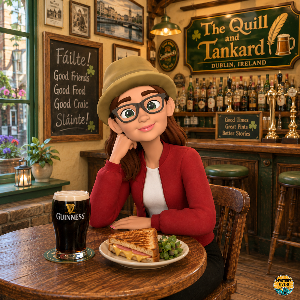 Raise a pint, thread your needle, and discover the charm of Ireland in Gaelic Charm—the next adventure in the Mystery Five-0 Mega-Mystery quilt series!