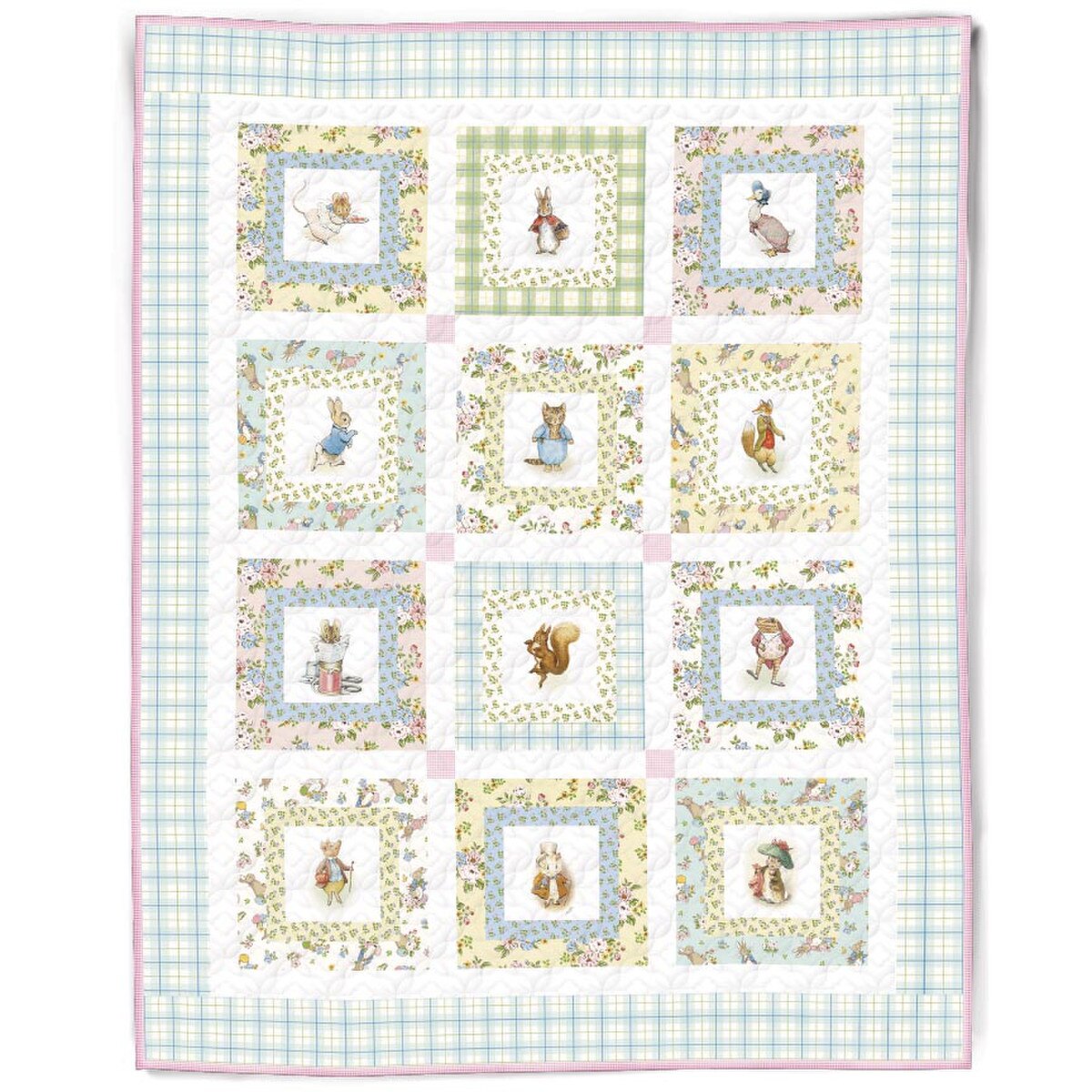 This fabric only kit includes the fabric needed to make the quilt top and binding