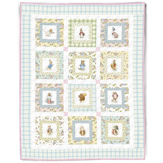 This fabric only kit includes the fabric needed to make the quilt top and binding