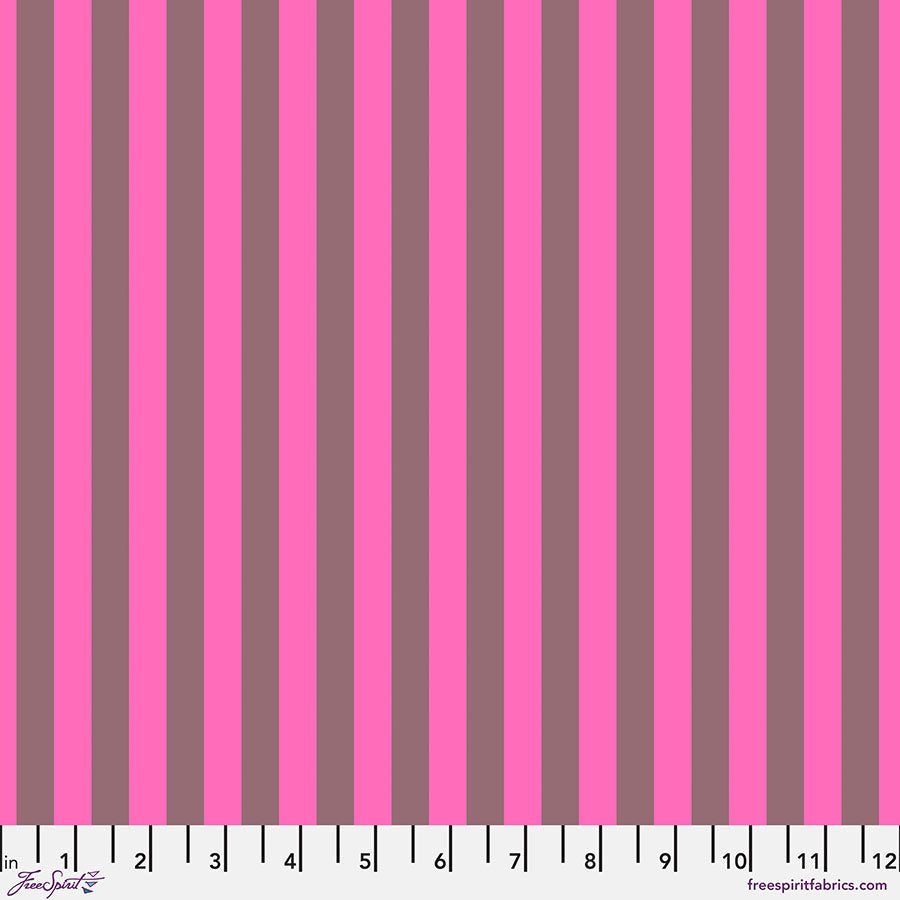 True Colors – Neon Tent Stripe - Cosmic -  PWTP069.COSMIC - HALF YARD - Tula Pink for FreeSpirit