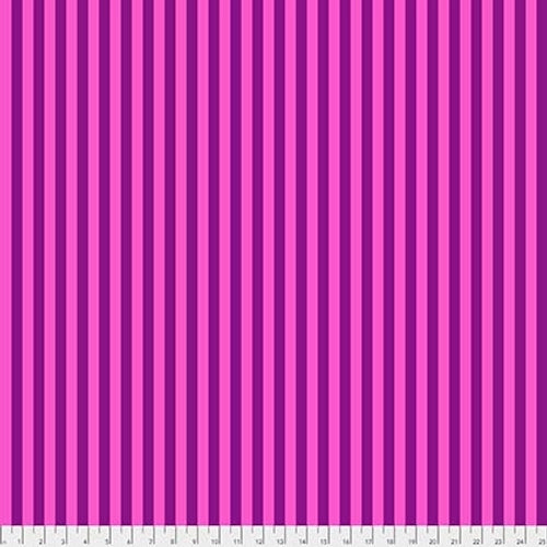 True Colors – Tent Stripe - Foxglove– PWTP069.FOXGL- HALF YARD - Tula Pink for FreeSpirit