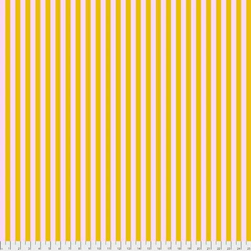 True Colors – Tent Stripe - Marigold – PWTP069.MARIG- HALF YARD - Tula Pink for FreeSpirit