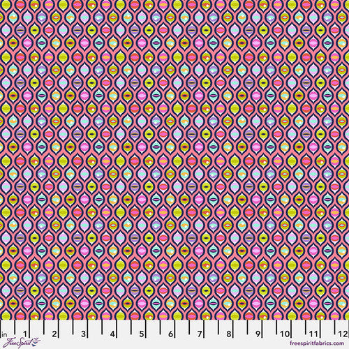 Tabby Road Déjà Vu - Cat Eyes - Prism-  PWTP095.PRISM - HALF YARD - Tula Pink for FreeSpirit