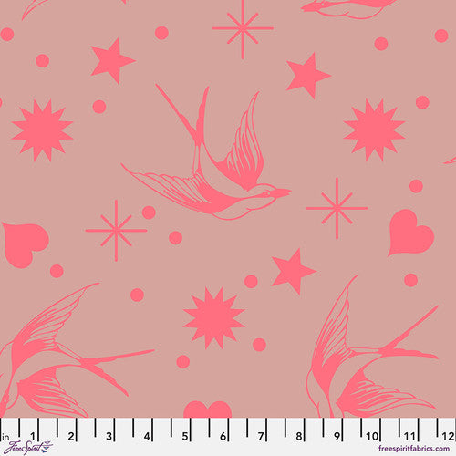 True Colors - Neon  Fairy Flakes - Nova - PWTP157.NOVA - HALF YARD - Tula Pink for FreeSpirit