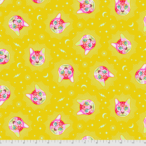 Curiouser and Curiouser- Chesire - Wonder- PWTP164.WONDER- HALF YARD- Tula Pink for FreeSpirit