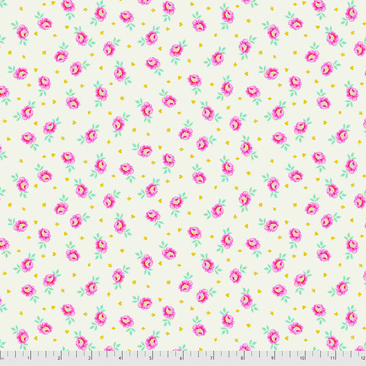 Curiouser and Curiouser - Baby Buds - Sugar - PWTP167.SUGAR - HALF YARD - Tula Pink for FreeSpirit