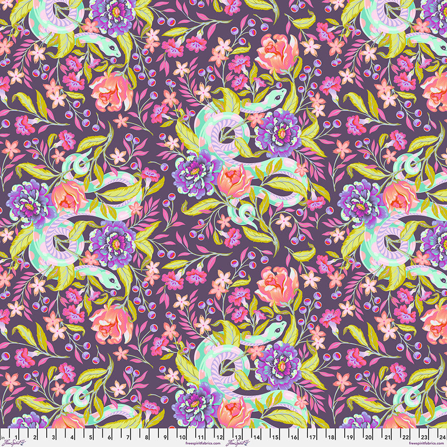 Moon Garden - Hissy Fit - Dusk - PWTP196.DUSK- HALF YARD - Tula Pink for FreeSpirit