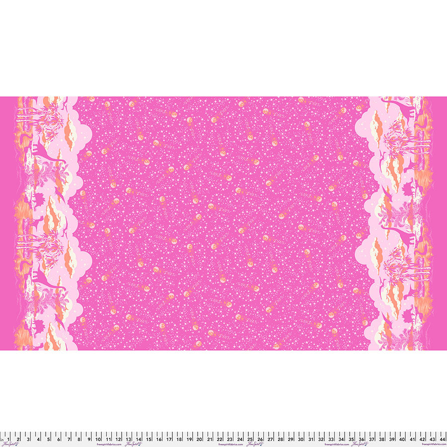 Roar - Meteor Showers - Blush - PWTP226.BLUSH - HALF YARD - Tula Pink for FreeSpi