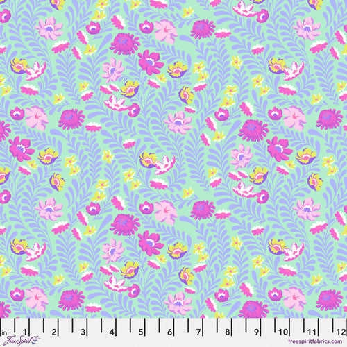 Untamed - Flowerfield - Cosmic- PWTP243.COSMIC - HALF YARD - Tula Pink for FreeSpirit