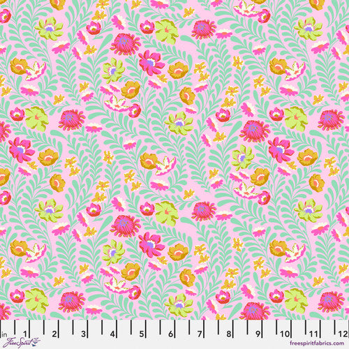 Untamed - Flowerfield - Lunar - PWTP236.LUNAR - HALF YARD - Tula Pink for FreeSpirit