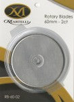 Martelli 60mm Rotary Replacement Blades  2ct