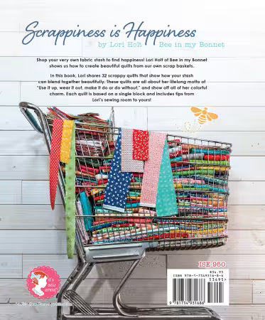 book with 32 scrappy quilt patterns and reference charts