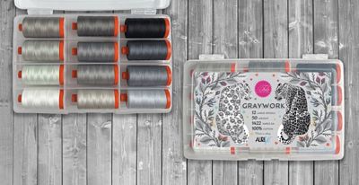 Graywork (12 Large Spools) Thread Set by Tula Pink