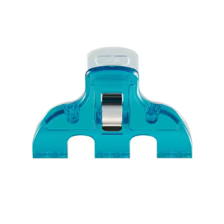 full view of wide clip