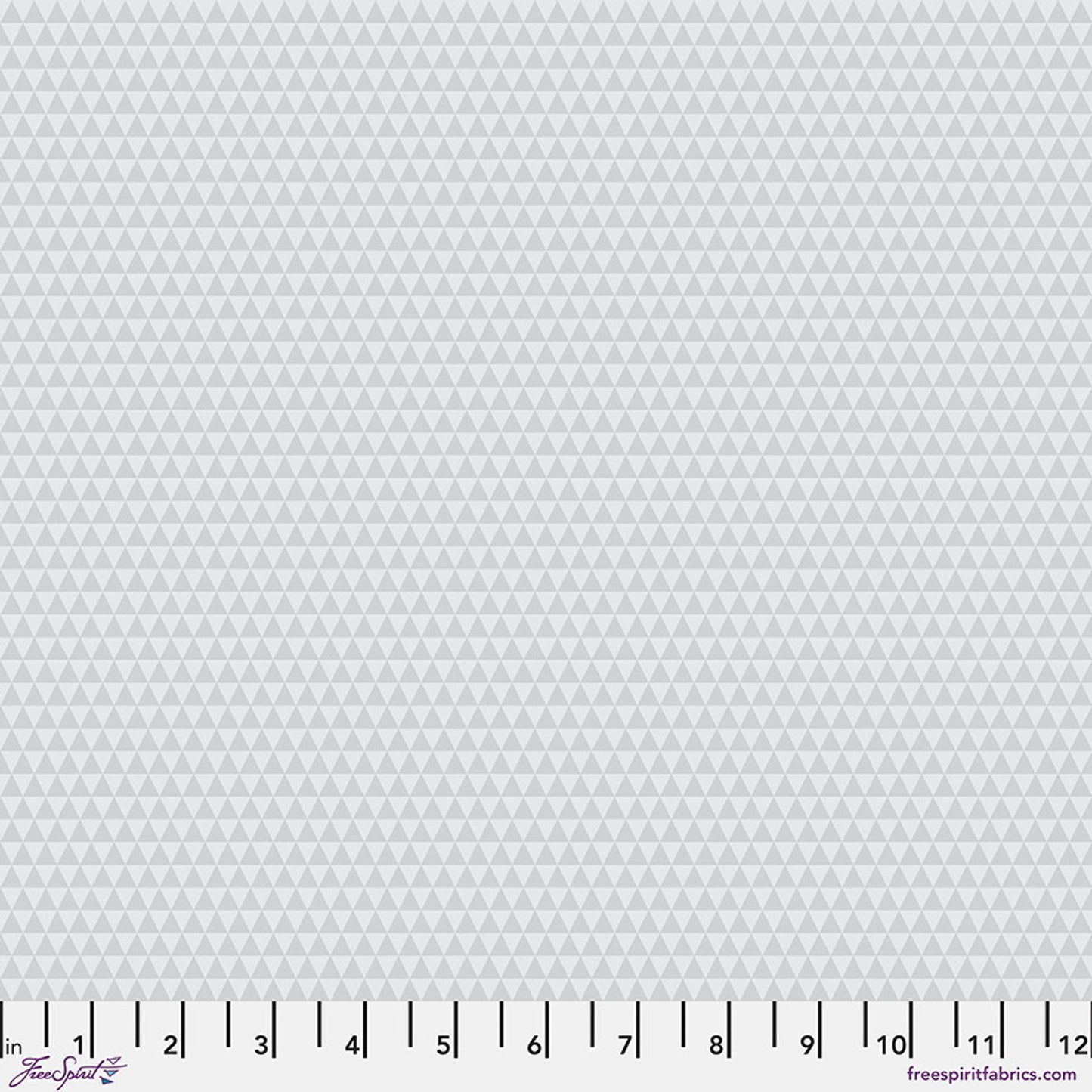 Patterned fabric swatch with a geometric design on a light gray background