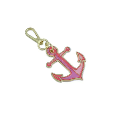 Pink Anchor Charm