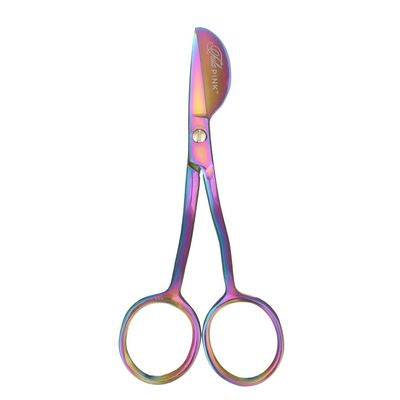 Multicolored mini duckbill scissors