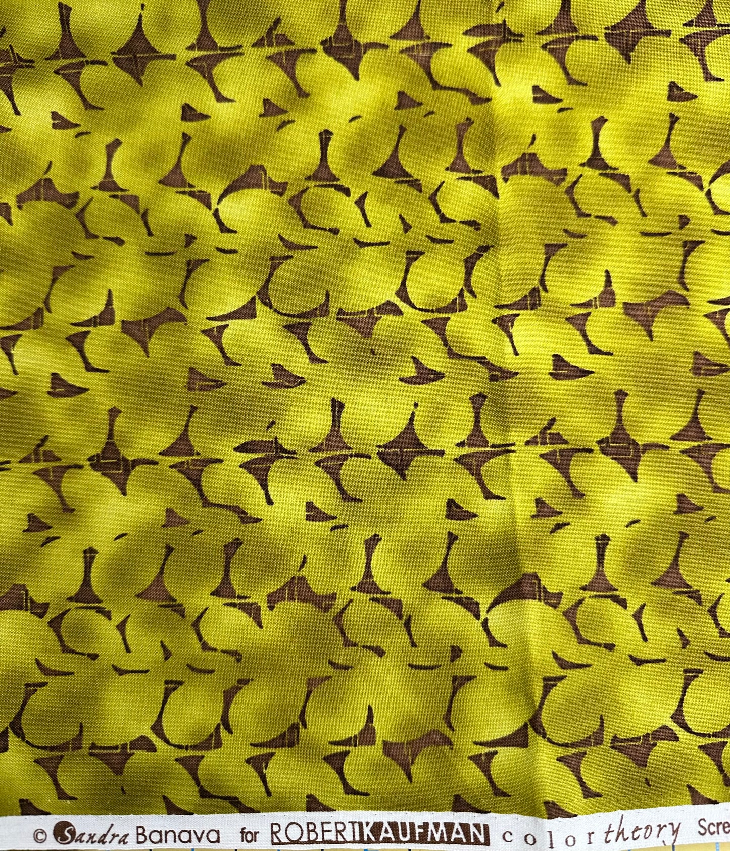 Color Theory #6883 YARDAGE Sandra Banava for Robert Kaufman