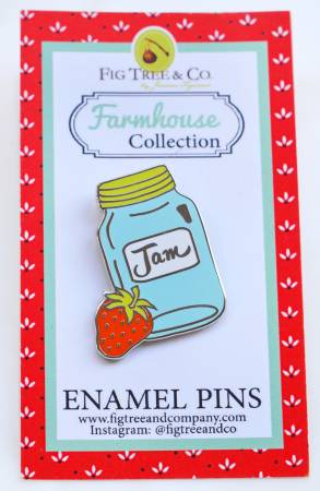 Mason Jar Enamel Pin