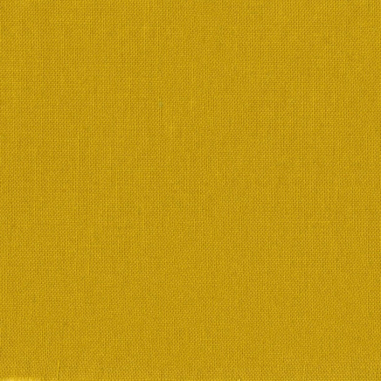 A close-up of a gold-mustard yellow textured fabric swatch.