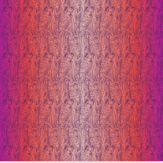 featuring a design of clouds and a moon on a gradient background that transitions from violet to lavender.