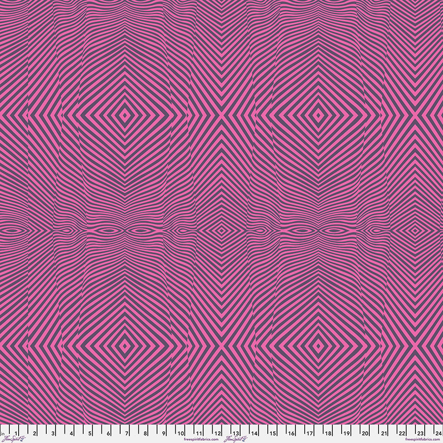 Moon Garden - Lazy Stripe - Dusk - PWTP022.DUSK - HALF YARD - Tula Pink for FreeSpirit